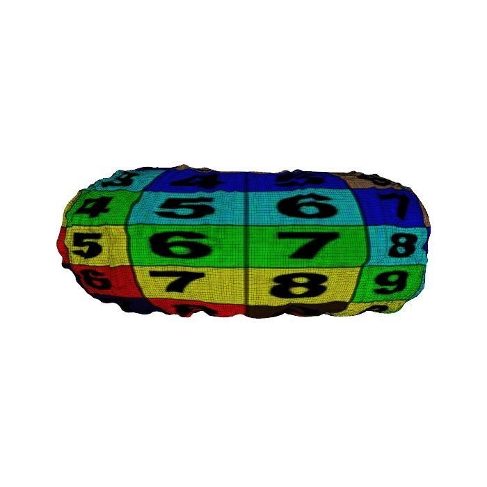 004 Donut Strawberry dip Scan 3D model with UV map 3D model_19