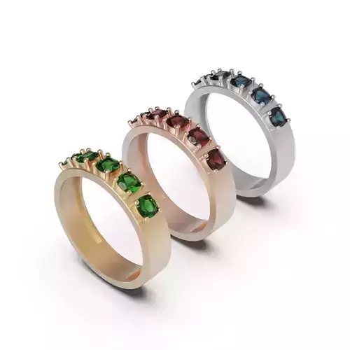 Diamond ring cushion