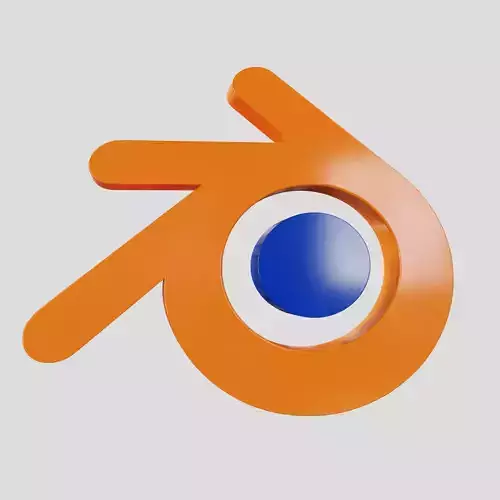 Free 3d Blender Logo Free 3D model