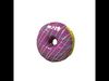 020 Donut pink wire Scan 3D model with UV map 3D model_1