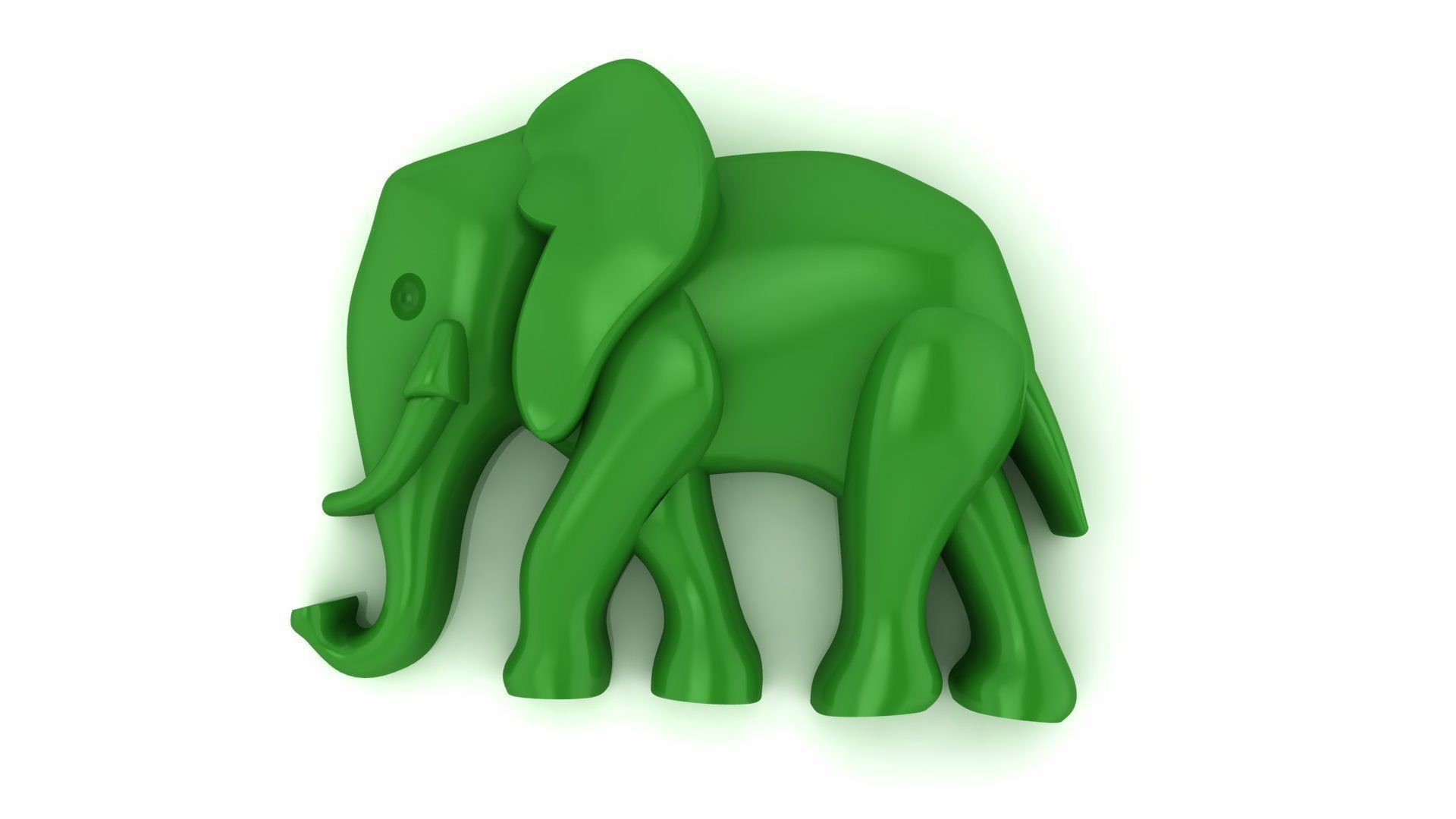ELEPHANT PART FOR SIGNET RINGS  AND PENDANT 3D print model_5