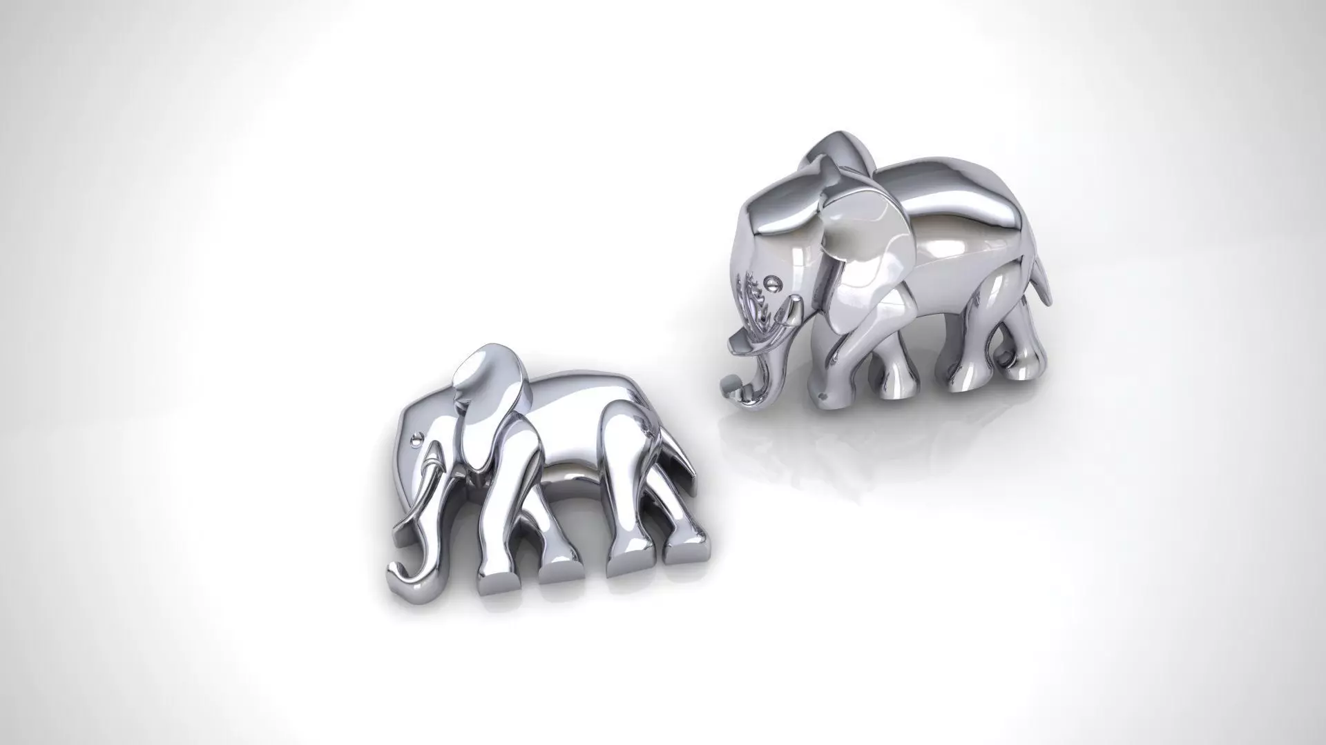 ELEPHANT PART FOR SIGNET RINGS  AND PENDANT 3D print model_0