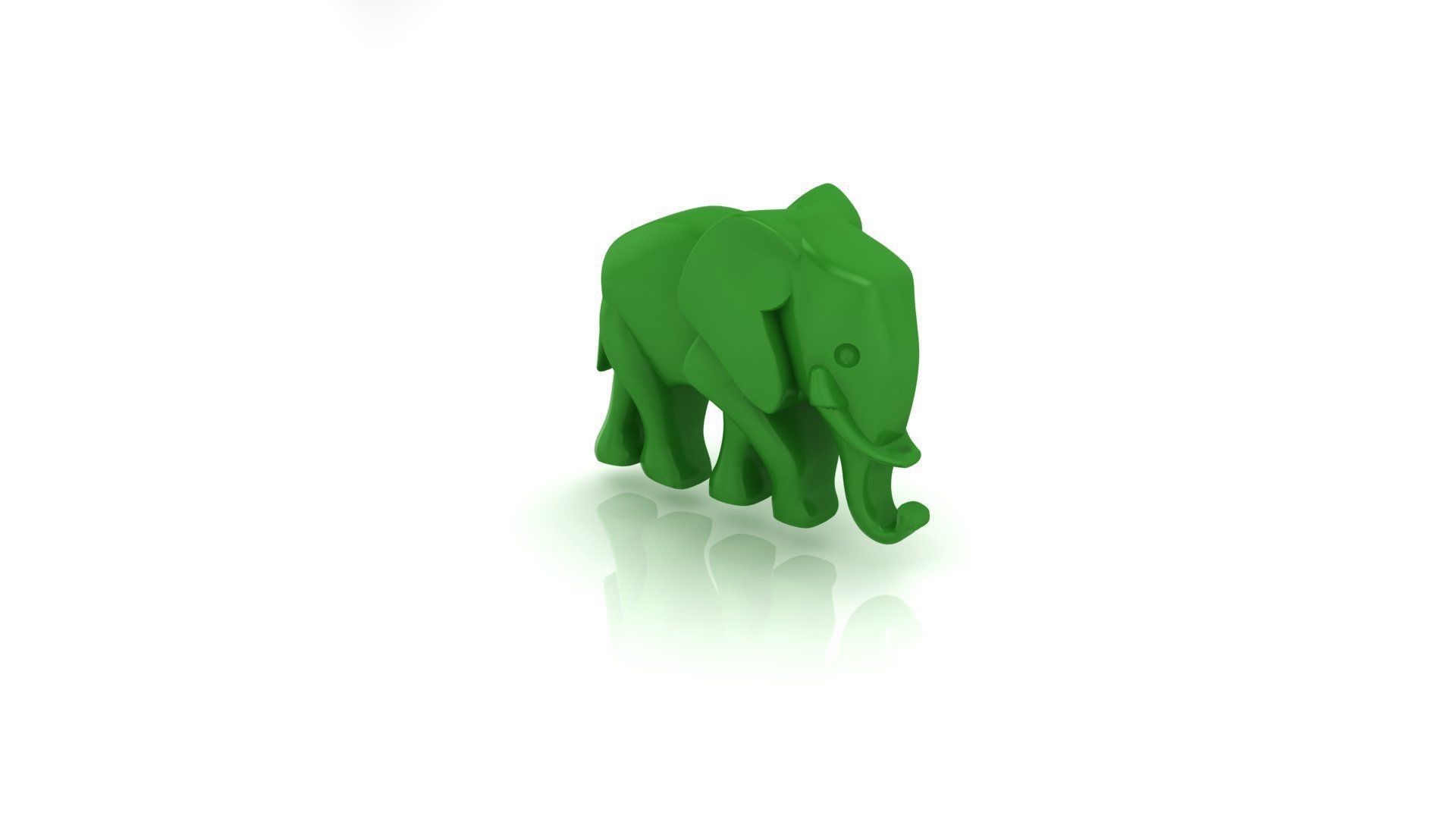 ELEPHANT PART FOR SIGNET RINGS  AND PENDANT 3D print model_6