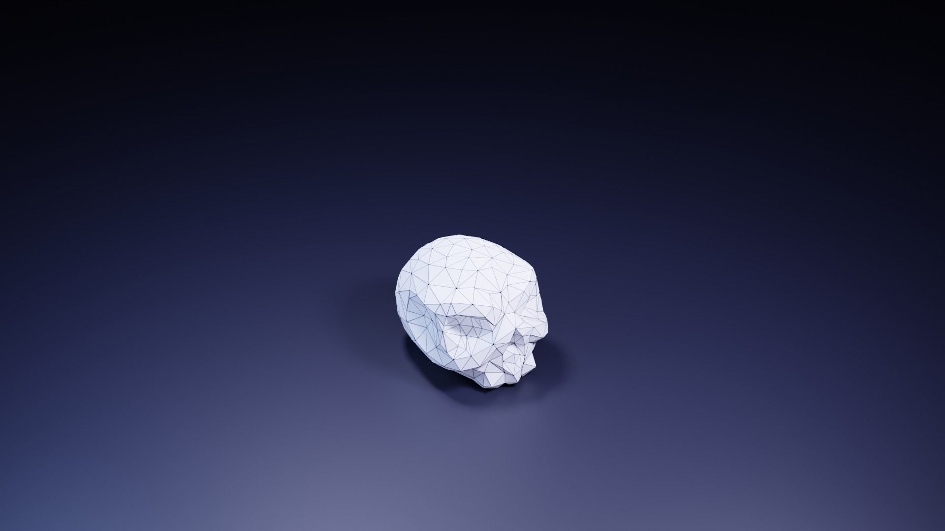 Halloween Low Poly Asset Pack Low-poly 3D model_13