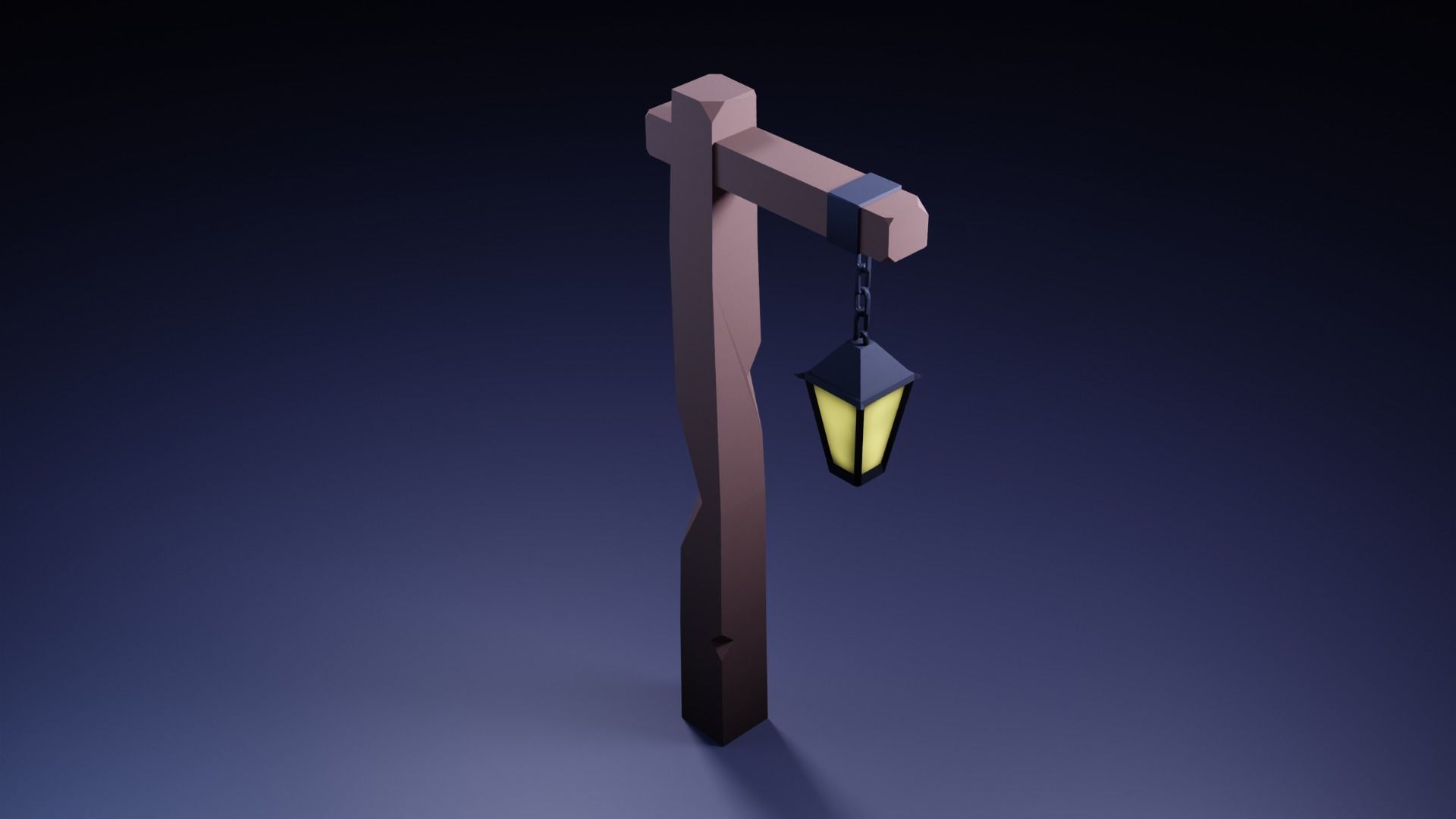 Halloween Low Poly Asset Pack Low-poly 3D model_1