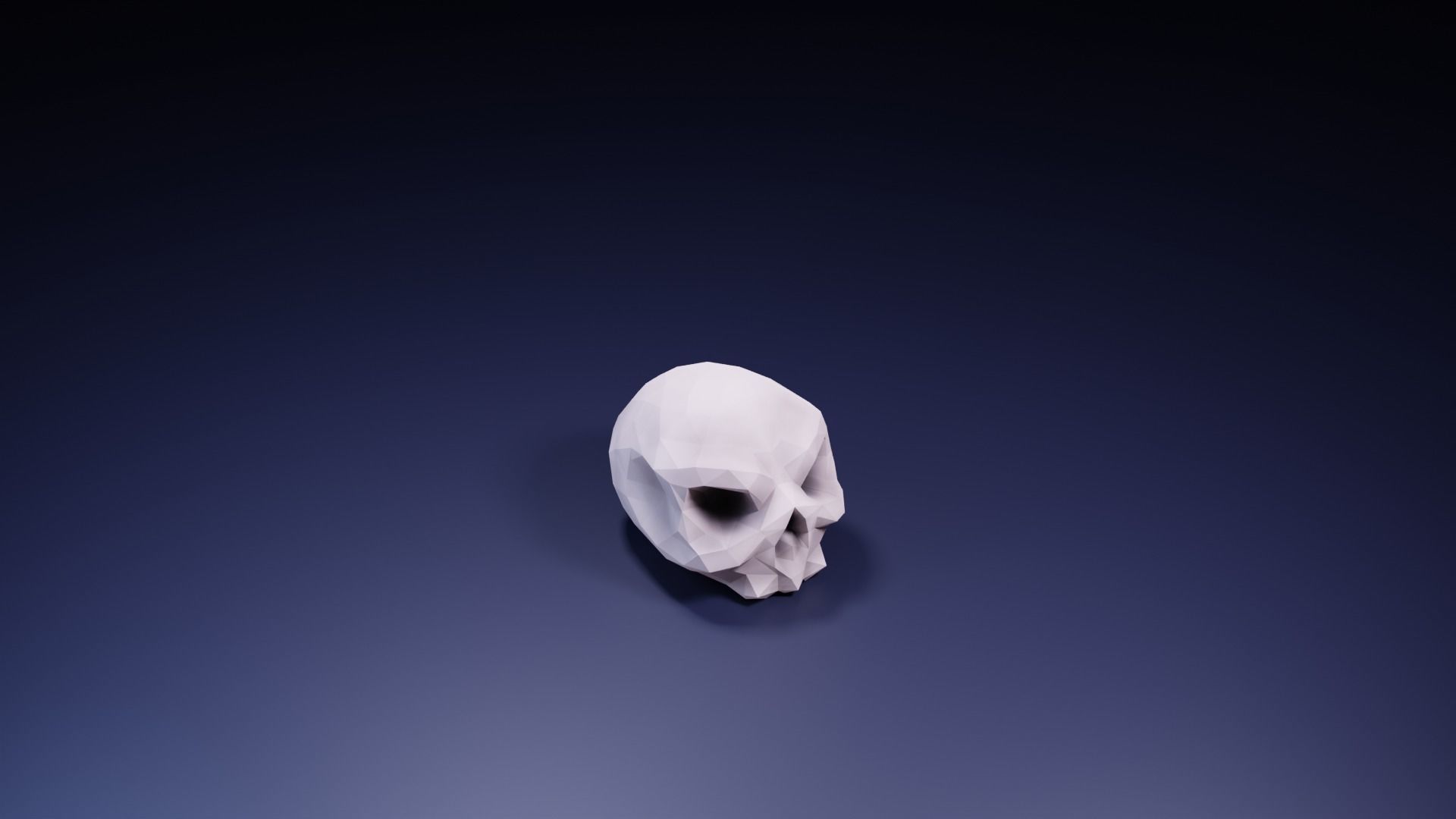 Halloween Low Poly Asset Pack Low-poly 3D model_6