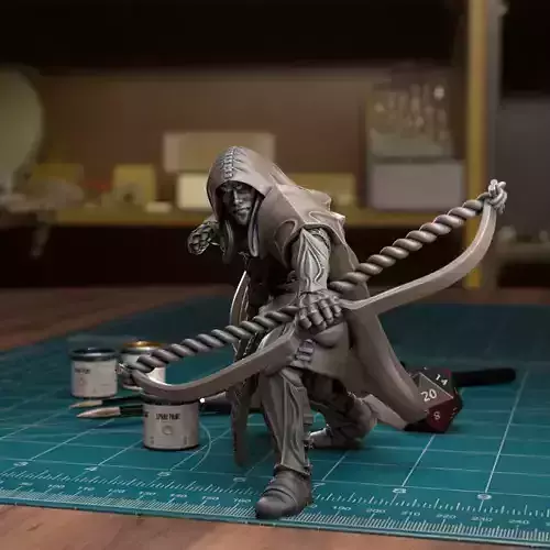 Elf Archer 02- Presupported