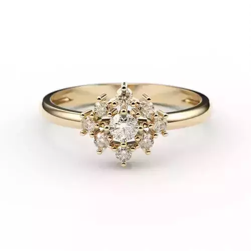 Women ring  engagement wedding 3dm stl