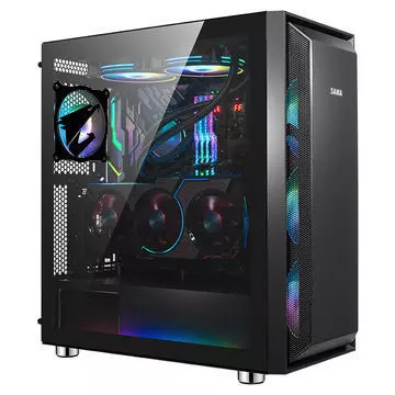 Aorus 120mm fan grill - fan cover 3D print model_0