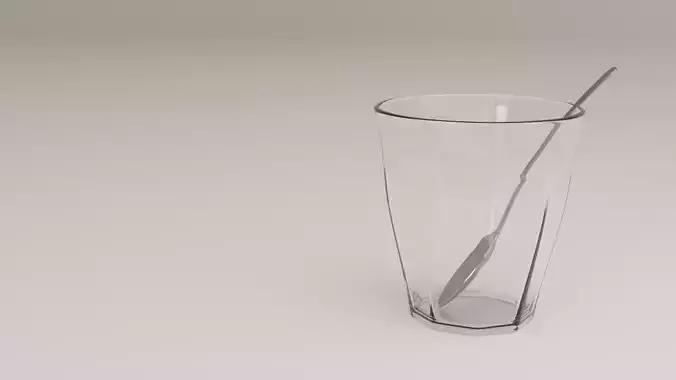 Oldschool espresso small glass coffee cup