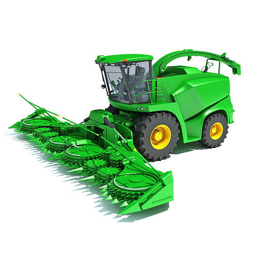 Combine Harvester V11 3D model