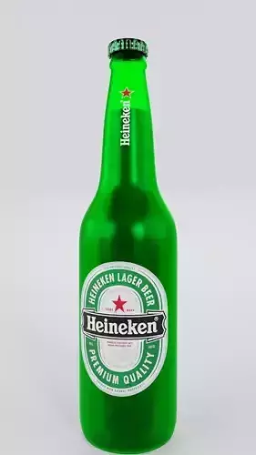 Heineken Beer Bottle 3D model