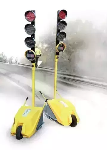 Temporary construction  traffic lights 1 10  1 14  116  118 187  3D print model