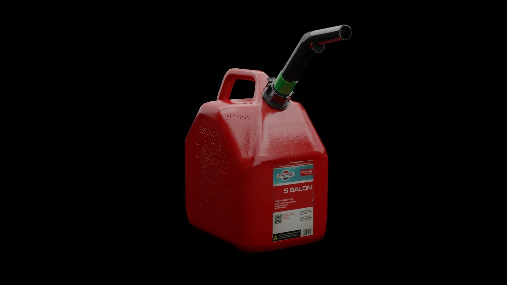 Jerry Can 3D model_2