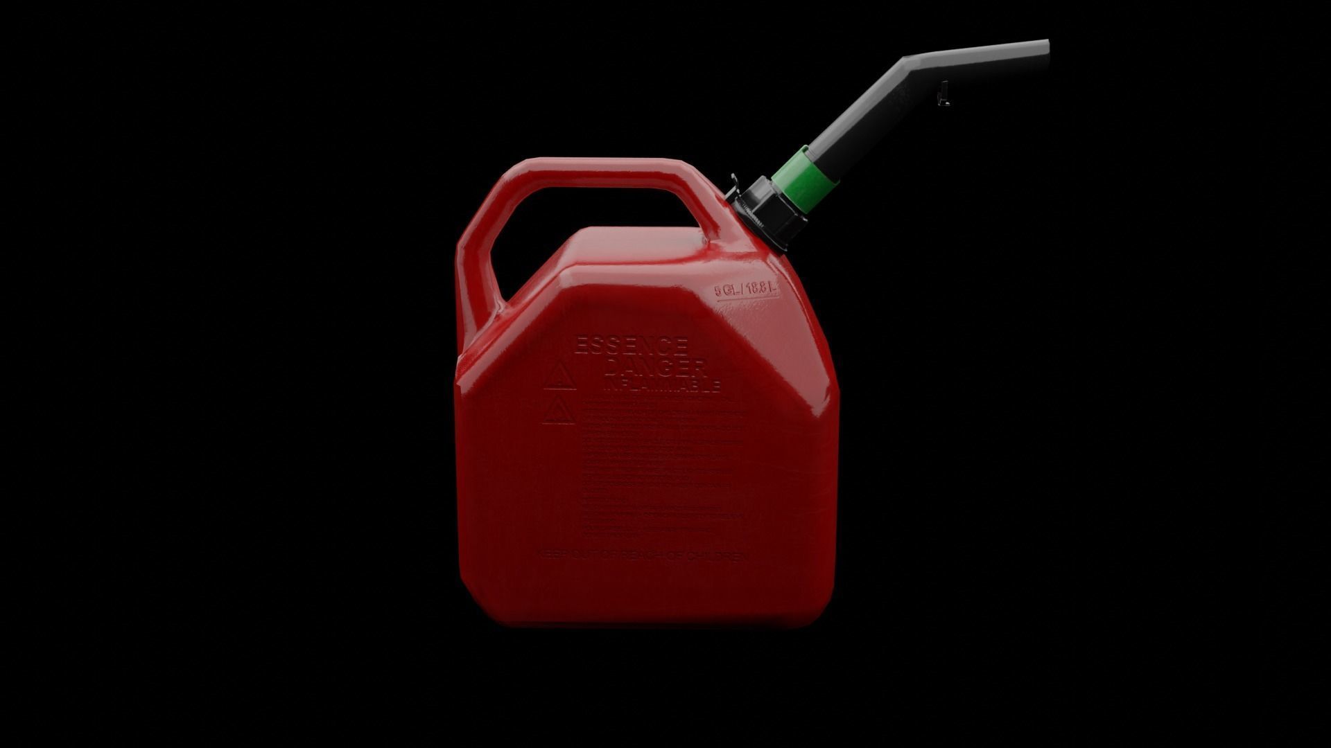 Jerry Can 3D model_3