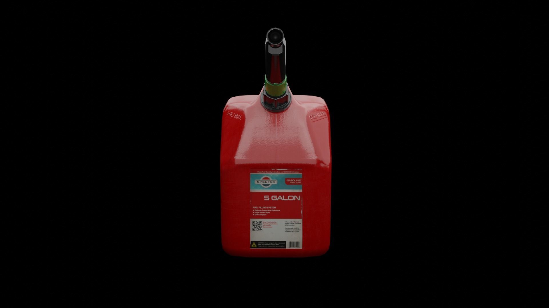 Jerry Can 3D model_1