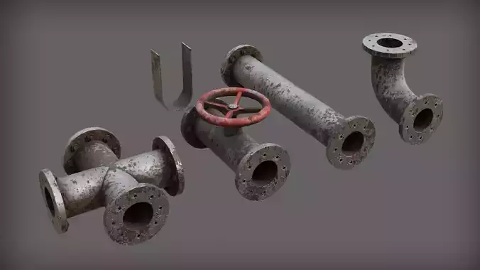 Rusty Modular Pipes