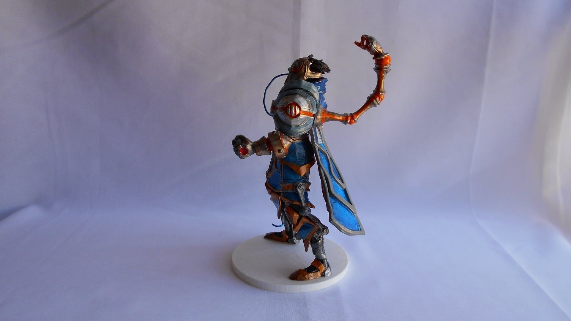 STL League of legends Viktor 3D model 3D print model_12