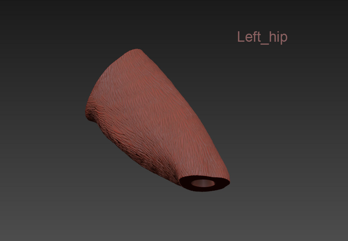 The Monkey Lamp Hanging Right Version Low and High poly  Low-poly 3D model_12