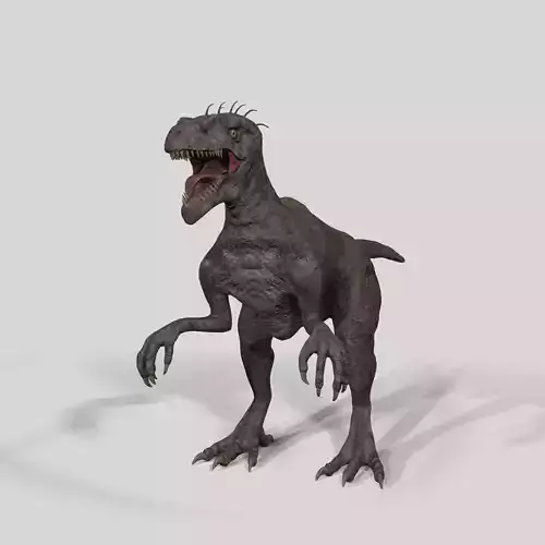 Dinosaurs Velociraptor Hybrid 3D model