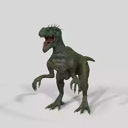 Dinosaurs Velociraptor Hybrid 3D model