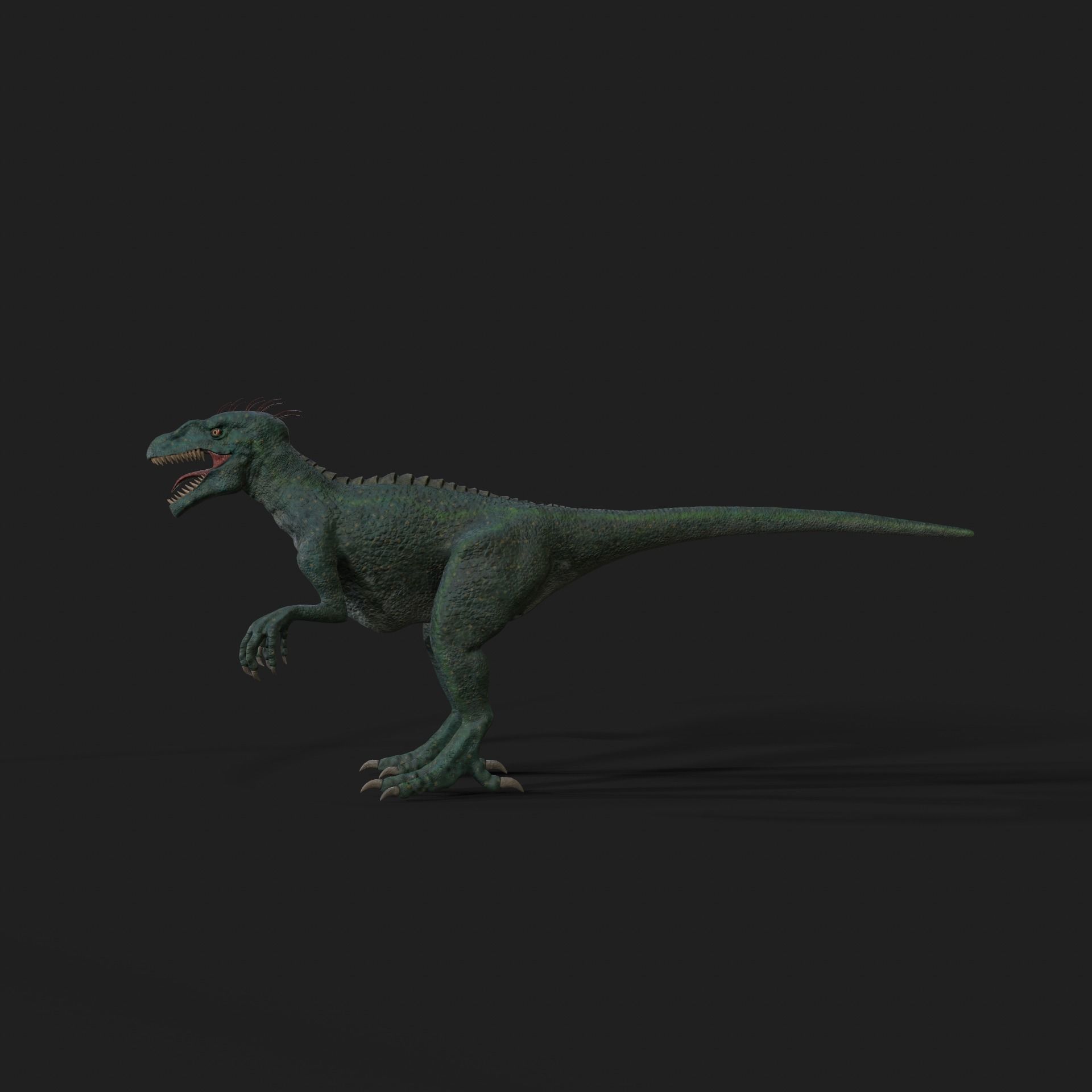 Dinosaurs Velociraptor Hybrid 3D model 3D model_3