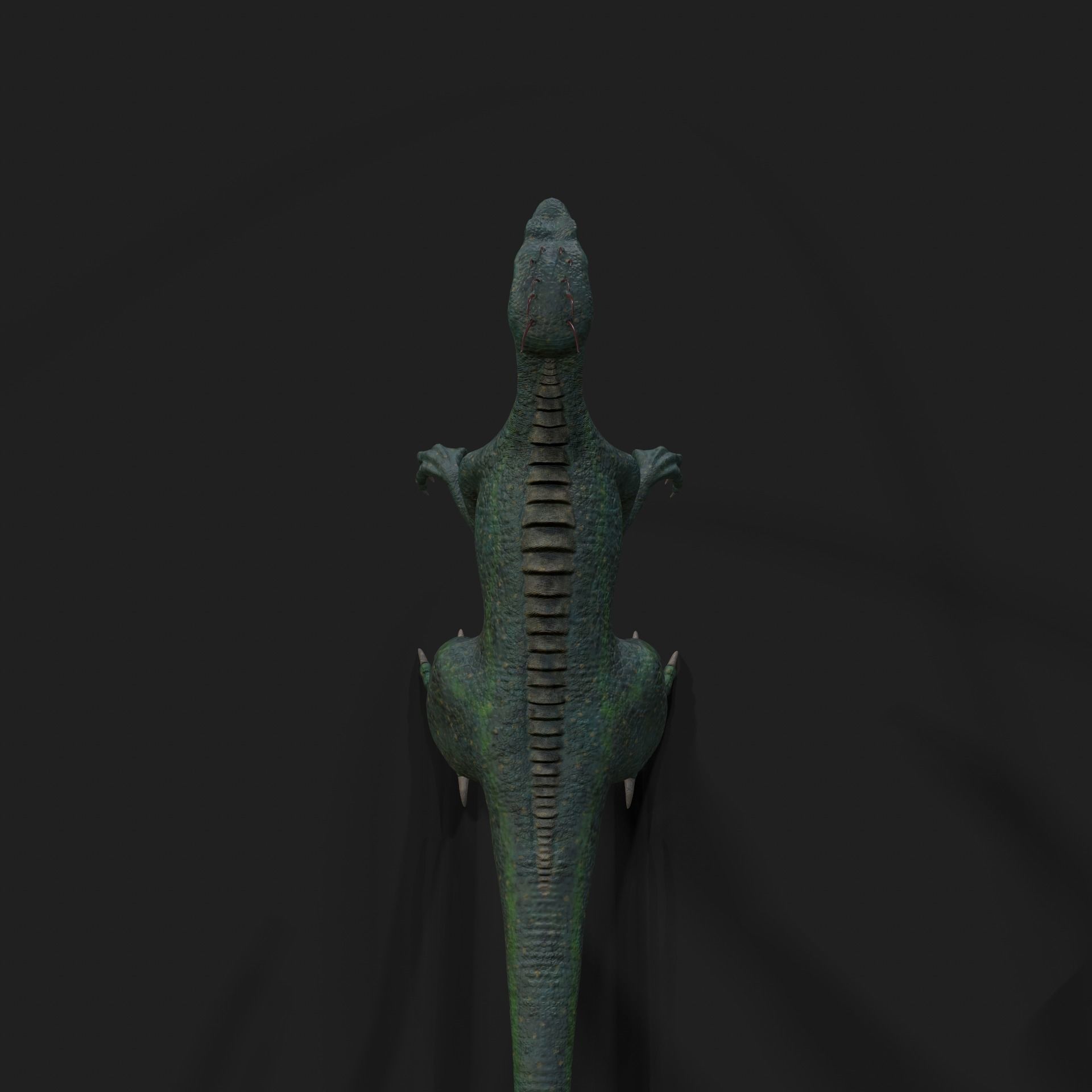 Dinosaurs Velociraptor Hybrid 3D model 3D model_5