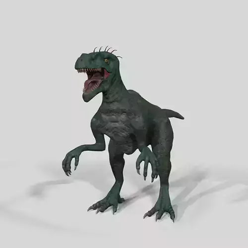 Dinosaurs Velociraptor Hybrid 3D model