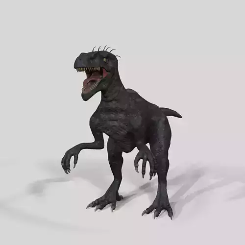 Dinosaurs Velociraptor Hybrid 3D model