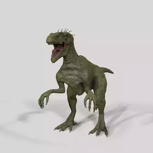 Dinosaurs Velociraptor Hybrid 3D model