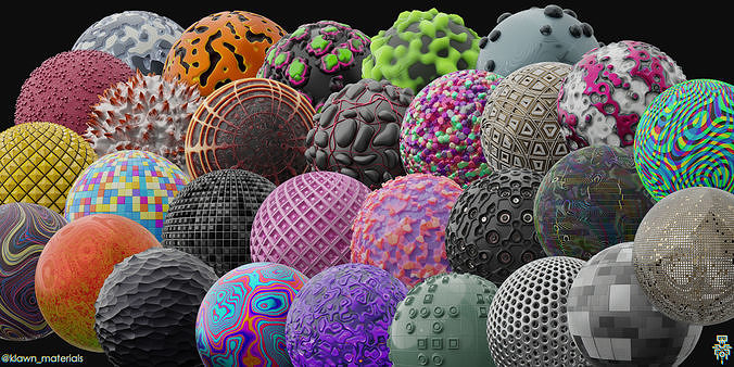 30 Procedural Art Shaders V1 for Blender Texture