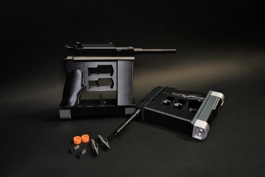 Attack On Titan Cosplay ODM Gear Grapple Gun STL 3DMG 3D print model_1