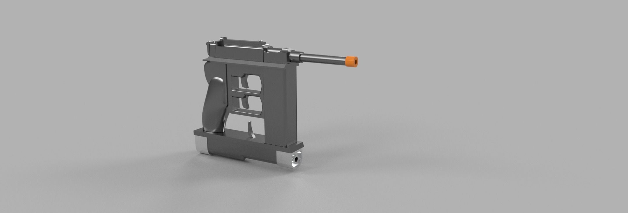 Attack On Titan Cosplay ODM Gear Grapple Gun STL 3DMG 3D print model_4