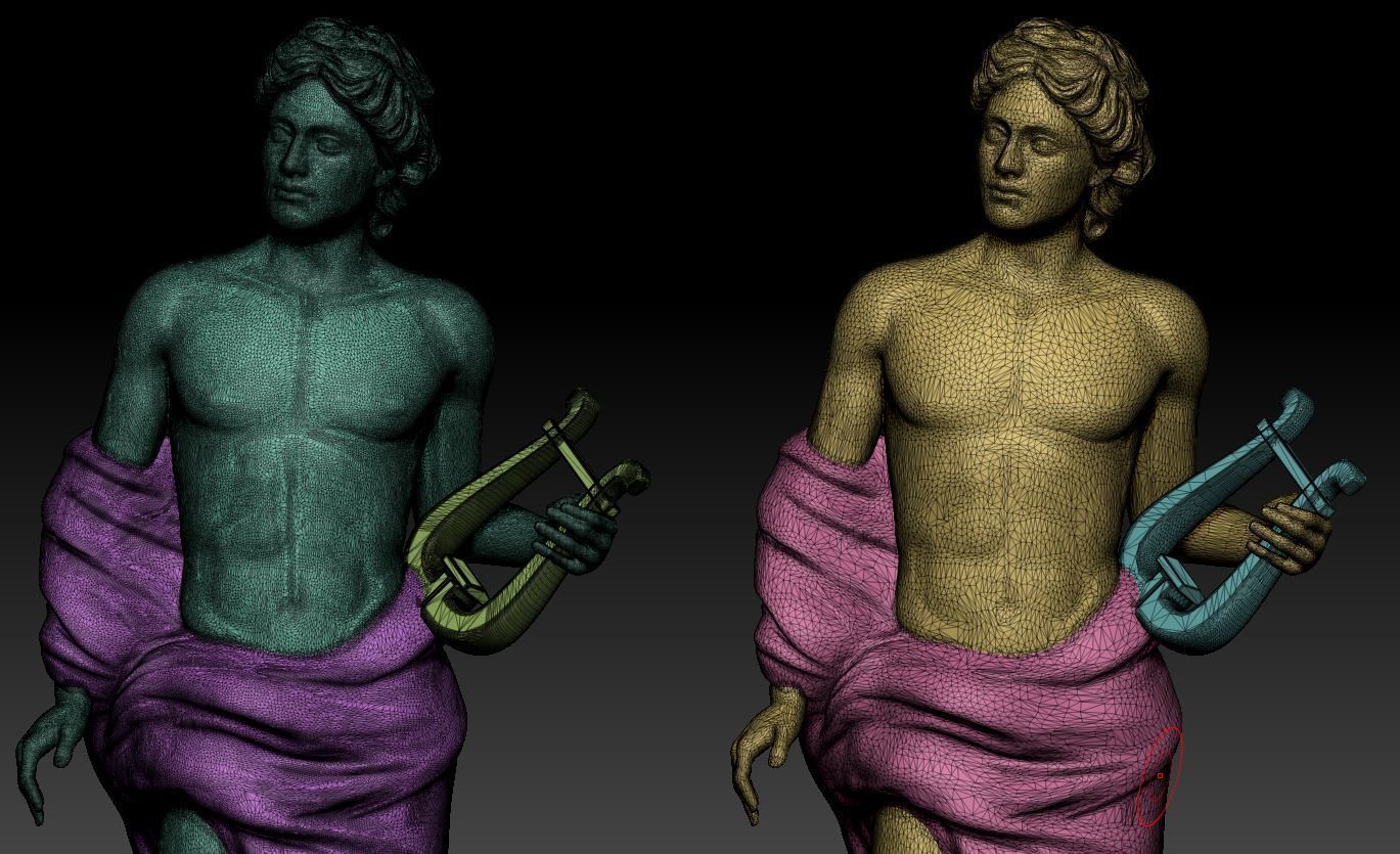 Apollo Statue 3D model | CGTrader