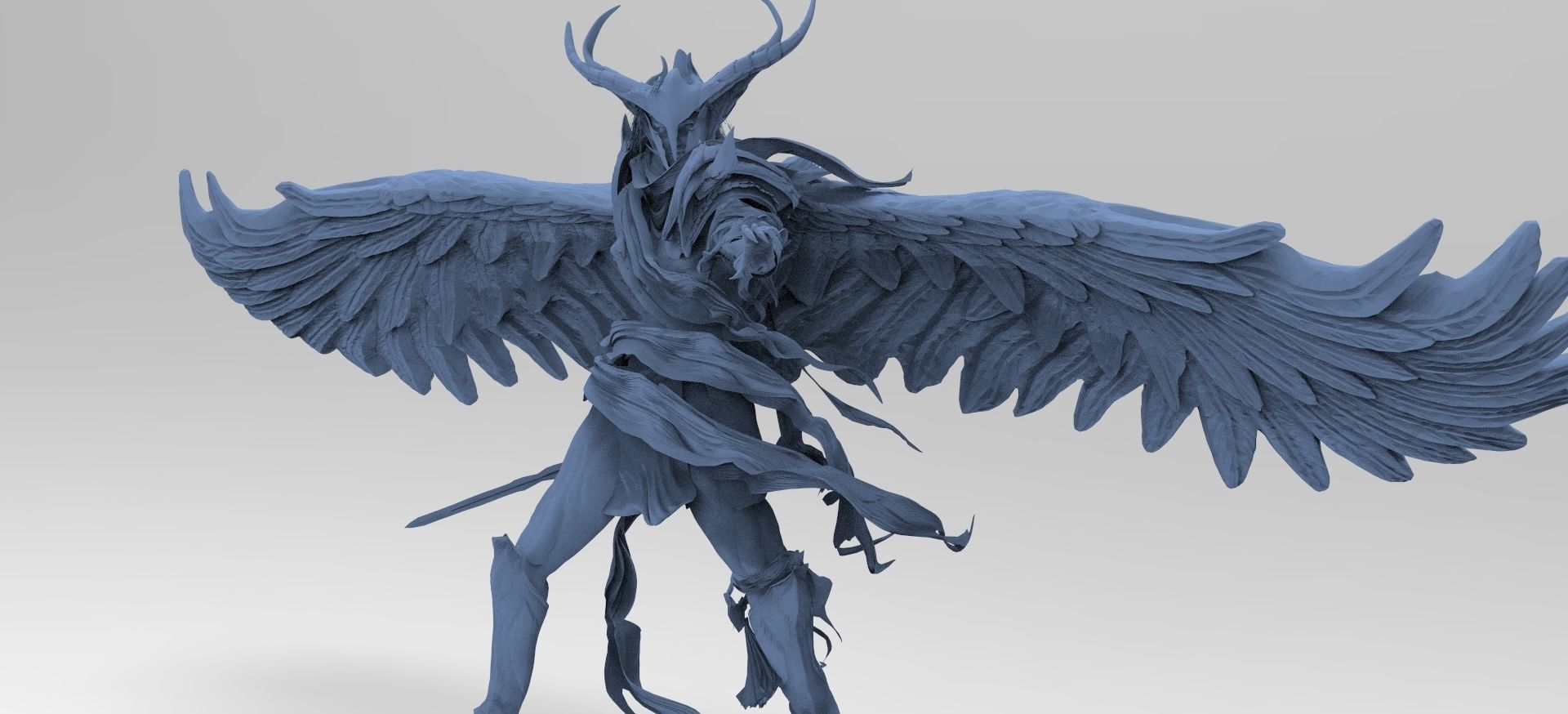 Angel warrior Stylized 3D model | CGTrader