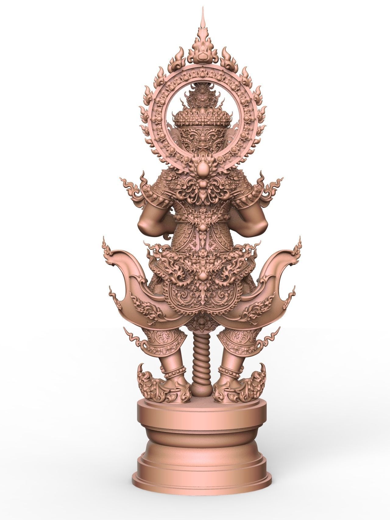Tao Wessuwan Vol-04 Thai Art for 3D print model 3D print model 3D print model_3