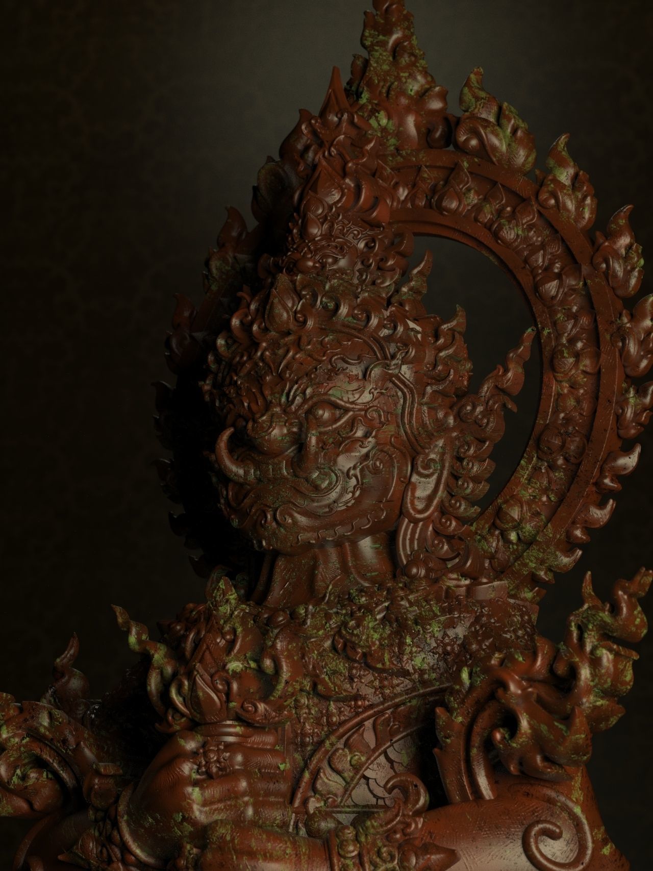 Tao Wessuwan Vol-04 Thai Art for 3D print model 3D print model 3D print model_5