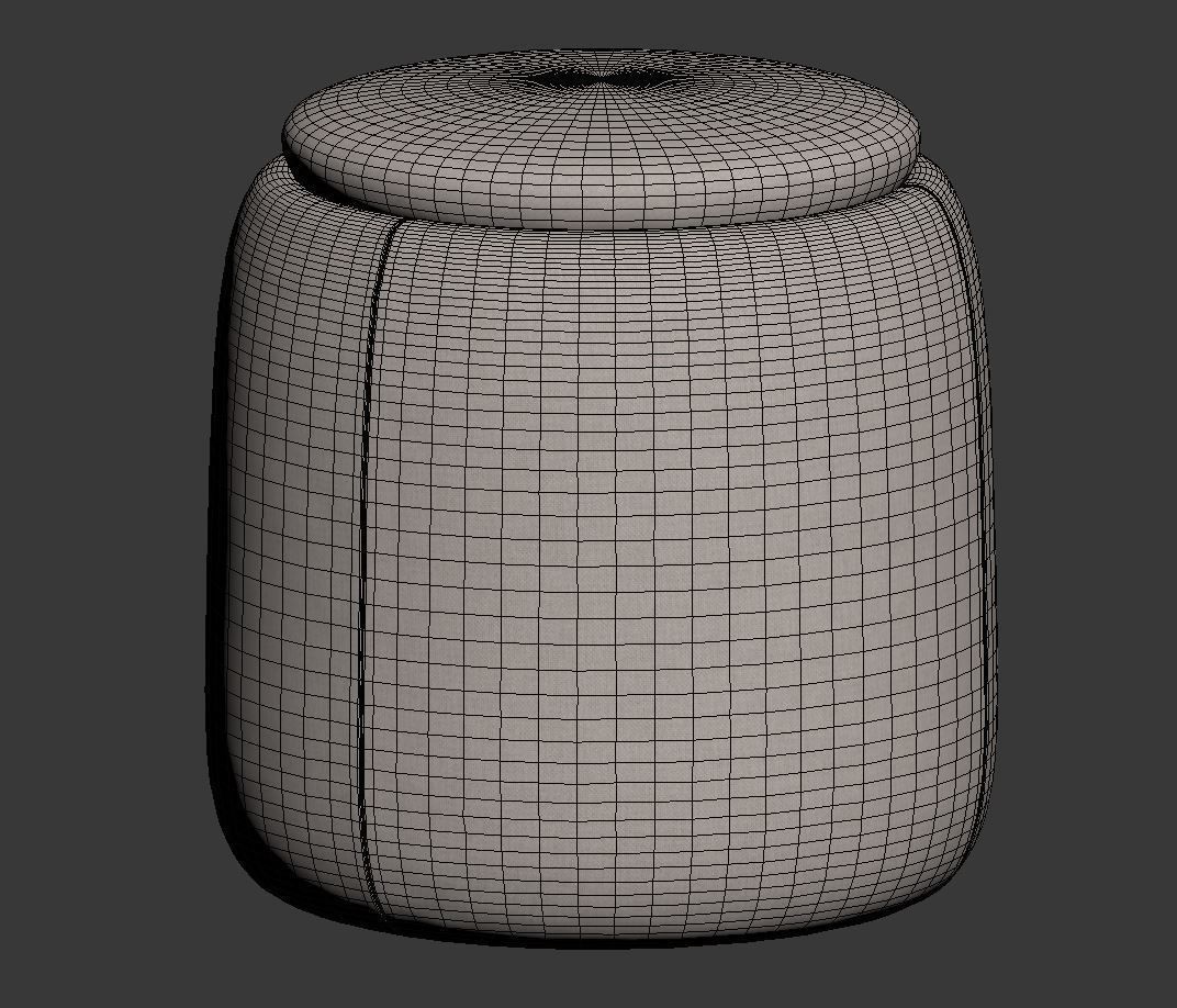 Dodd Storage Ottomans set 3D model_12