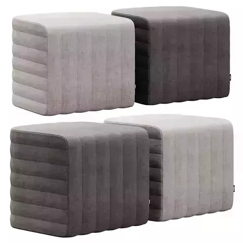 Zigzag Pouf by Domkapa