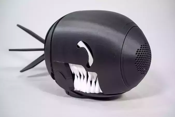 Bomb Devil Reze cosplay ready helmet Chainsaw Man 3D print model