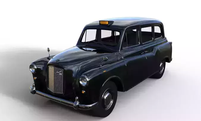 London Taxi 3D model