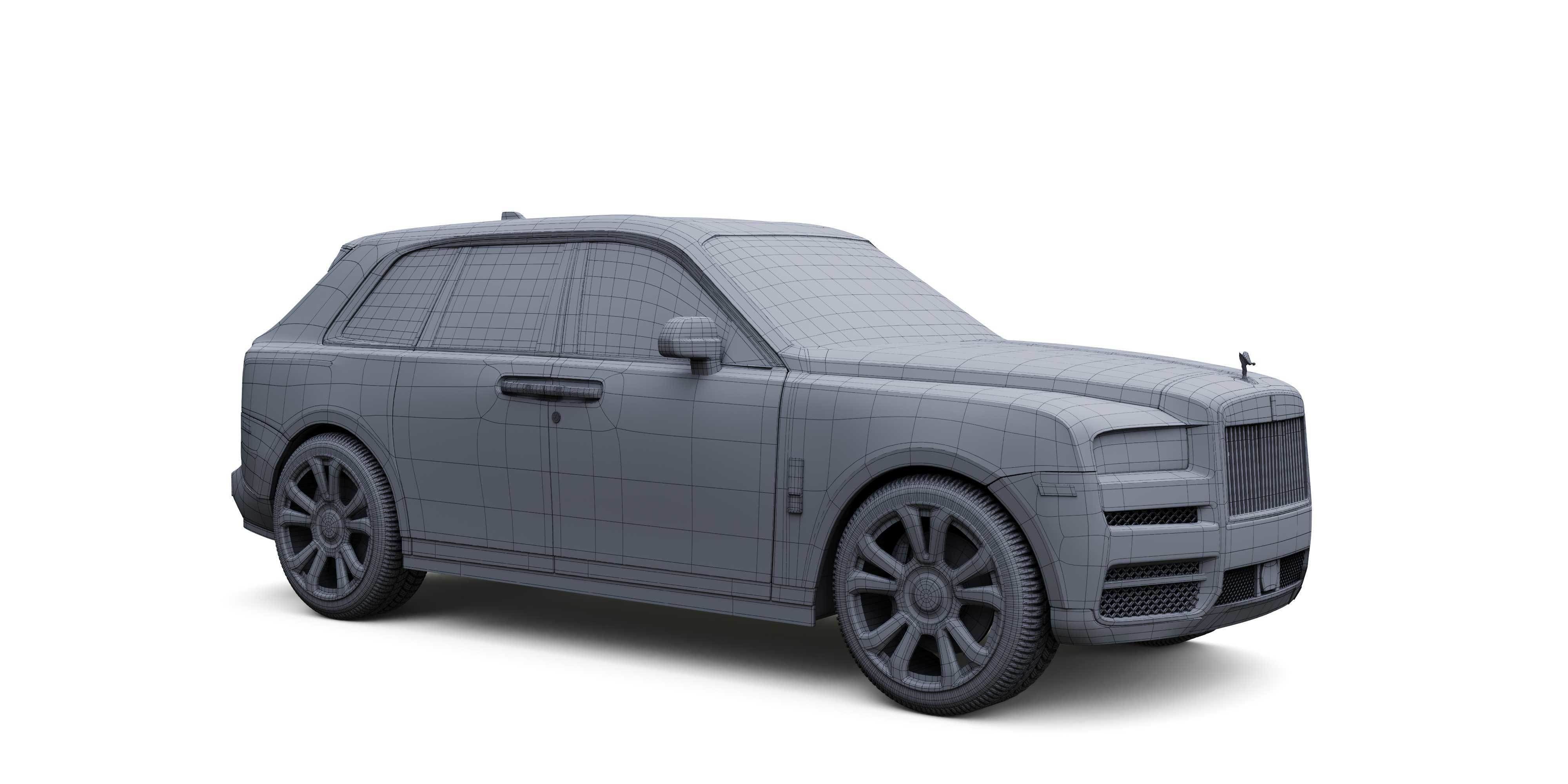 Rolls Royce Cullinan 3D model | CGTrader