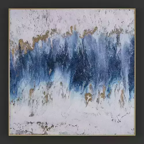 Pictures234 abstract painting gold