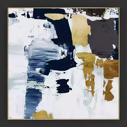 Pictures241 abstract painting in gold