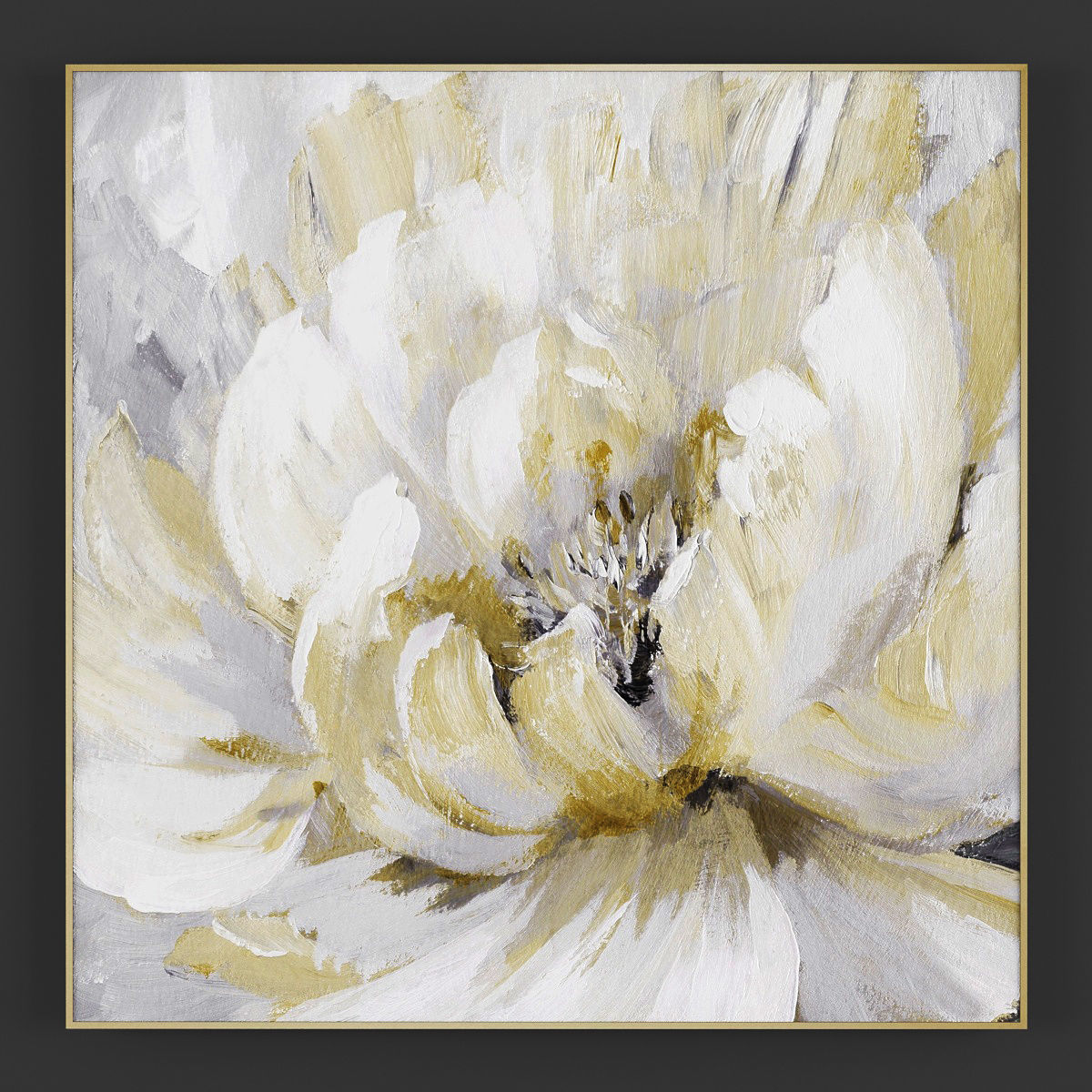 Pictures245 abstract painting of birch trees 3D model_2