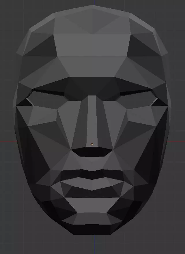 Squid Game Front Man Mask 3D print model_0