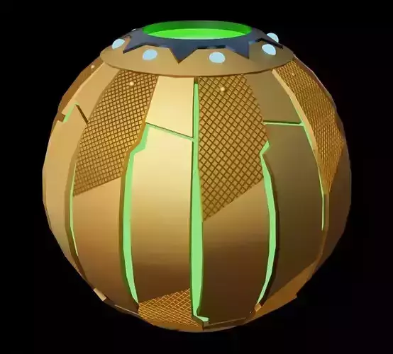 Green goblin pumpkin bomb
