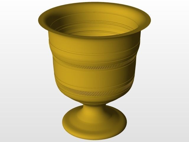 Mortar and Pestle Free 3D model_4