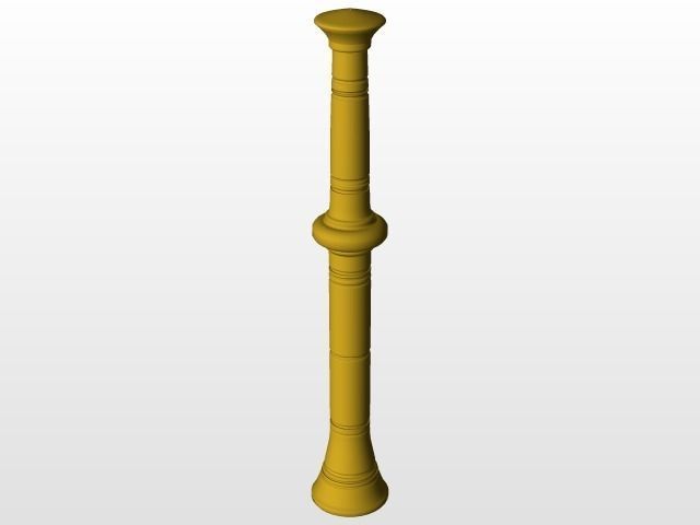 Mortar and Pestle Free 3D model_5