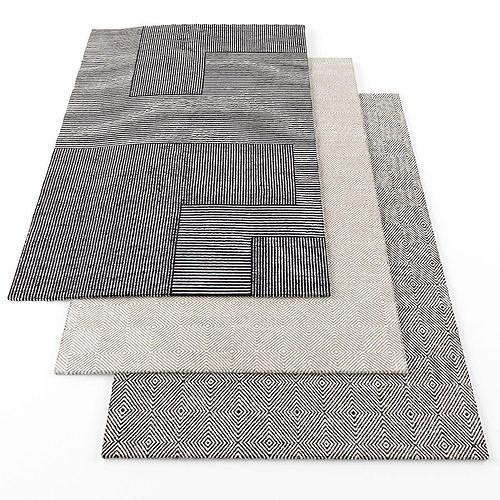 Rugs-1199 three rugs 3D model